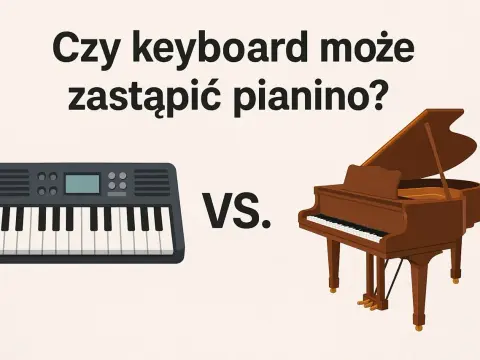 Czy keyboard brzmi jak pianino? Różnice w dźwięku, które zaskakują